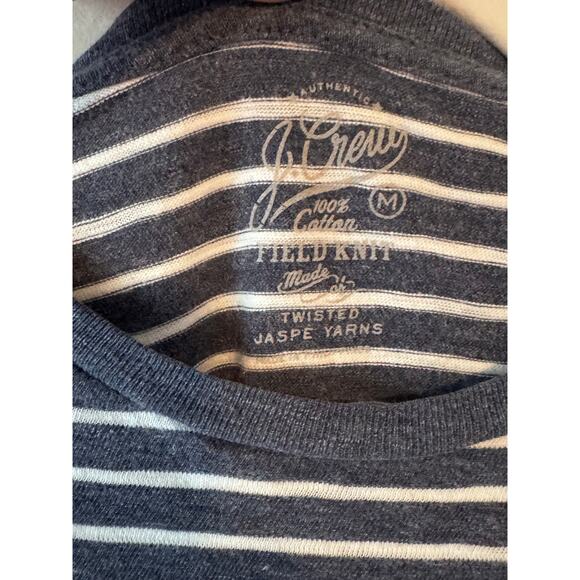 J.Crew Men’s Striped Field Knit T-Shirt - Medium - Picture 3 of 6